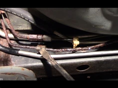 Pontiac Montana quick brake line repair. 